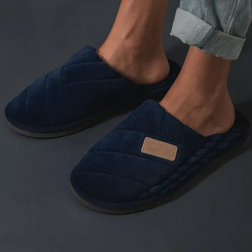 Тапочки "Pure Home" dark blue