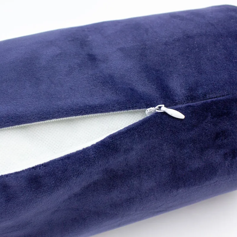 Подушка-валик №8557 Velvet Line 28-0006 Navy blue 100% Memory - 12