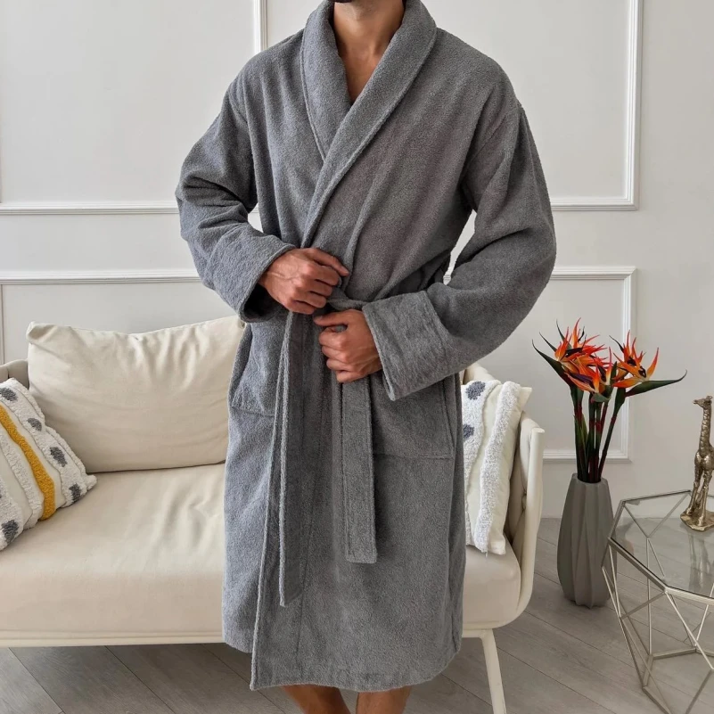 Халат "Fortune Line" gray shawl