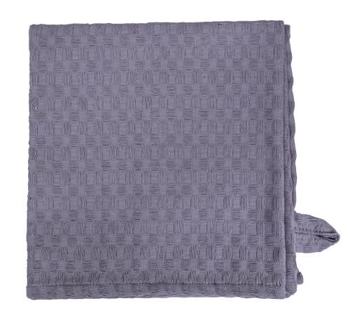 Рушник гобелен/вафля №802 Gray