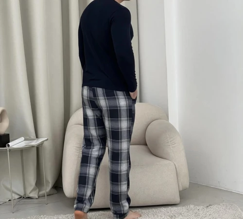 Пижама "Flannel Nightwear" dark blue