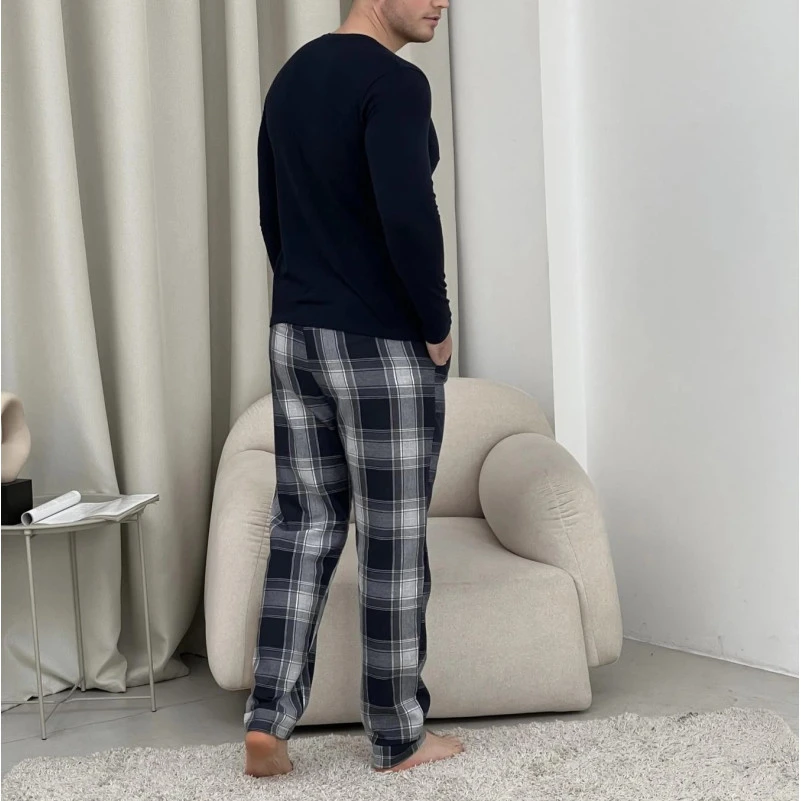 Пижама "Flannel Nightwear" dark blue