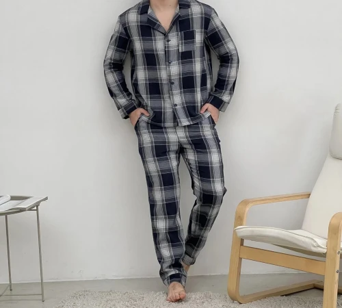 Пижама "Cozy Flannel" dark blue