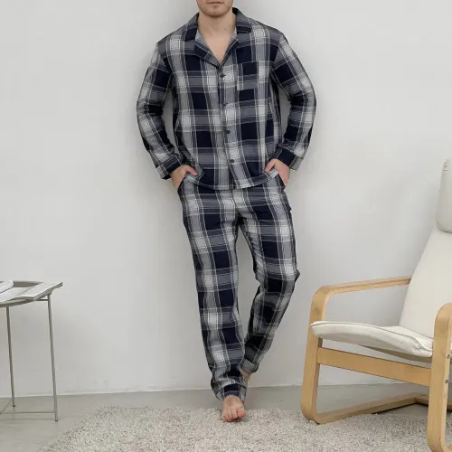 Пижама "Cozy Flannel" dark blue