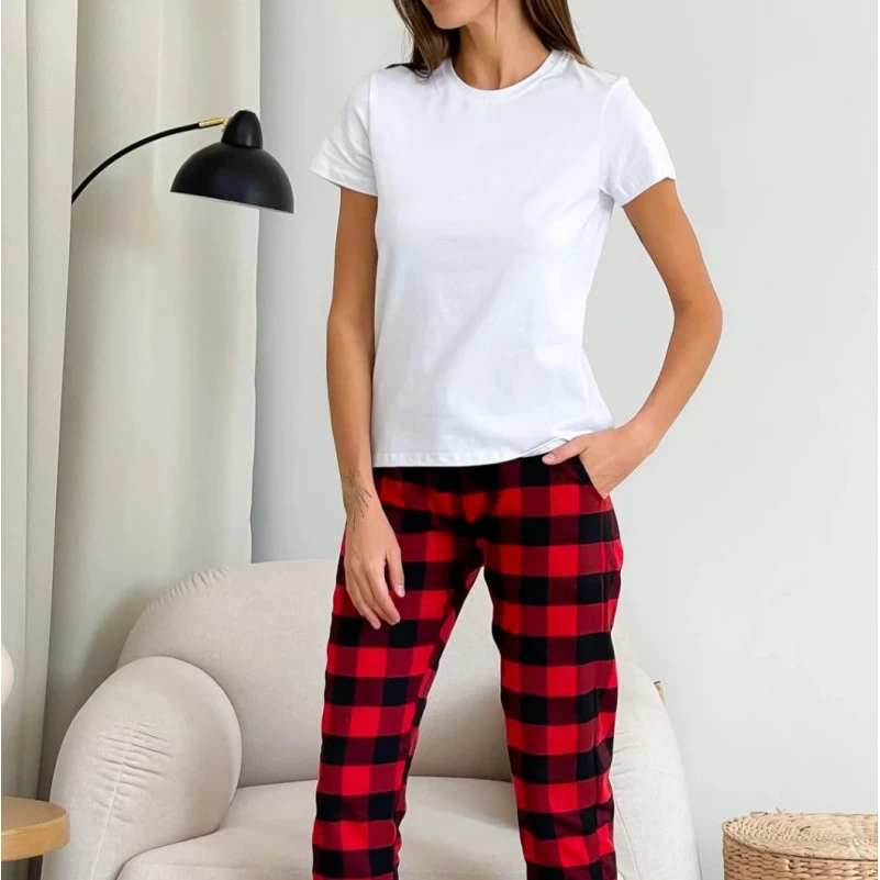 Піжама "Ines" red/black