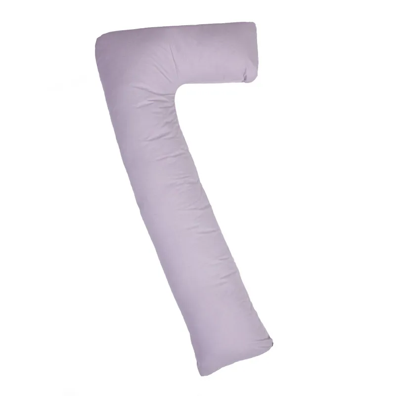 Подушка для беременных и отдыха Г-образная №8412 16-5703 Light Gray EcoSilk Ranforce Elite - 9