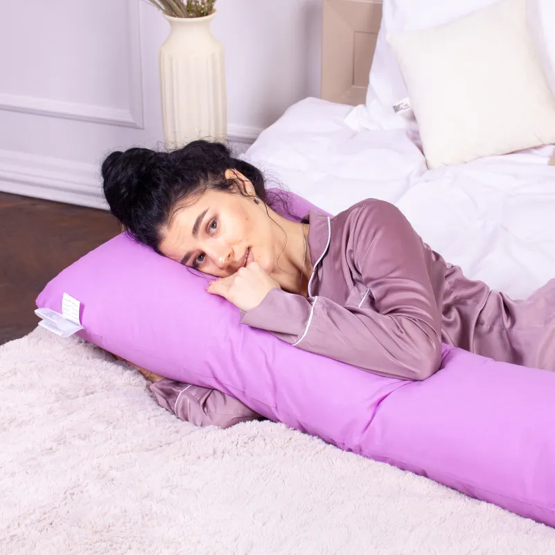 Подушка для беременных и отдыха Г-образная №8422 16-3310 Bernarda EcoSilk Ranforce Elite - 5