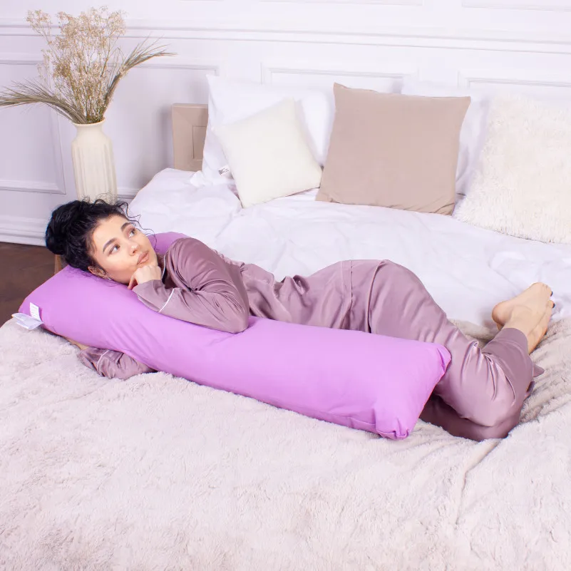 Подушка для беременных и отдыха Г-образная №8422 16-3310 Bernarda EcoSilk Ranforce Elite - 6