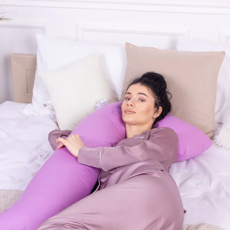 Подушка для беременных и отдыха Г-образная №8422 16-3310 Bernarda EcoSilk Ranforce Elite - 7