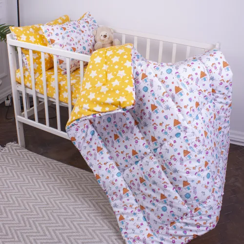 Простирадло дитяче Бязь Kids Time 18-0002 Sweet Home - 3