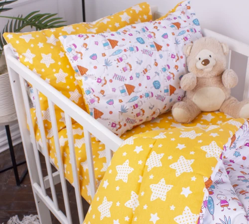 Простынь детская Бязь Kids Time 18-0002 Sweet Home - 2