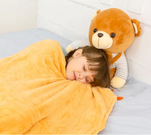 Плед+подушка дитячі №1051 Bear Brown - 2