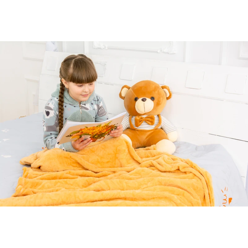 Плед+подушка дитячі №1051 Bear Brown - 2