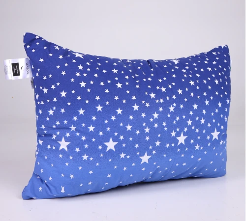 Подушка №0137 Сolor Fun Line 17-0432 Milky Way EcoSilk (средняя) Black Friday