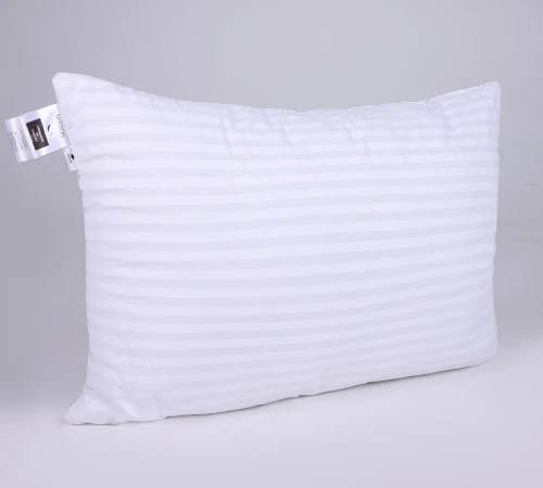 Подушка Kids Time №0123-1 Сolor Fun Line 17-0605 Stripe White Bamboo (низкая) Black Friday