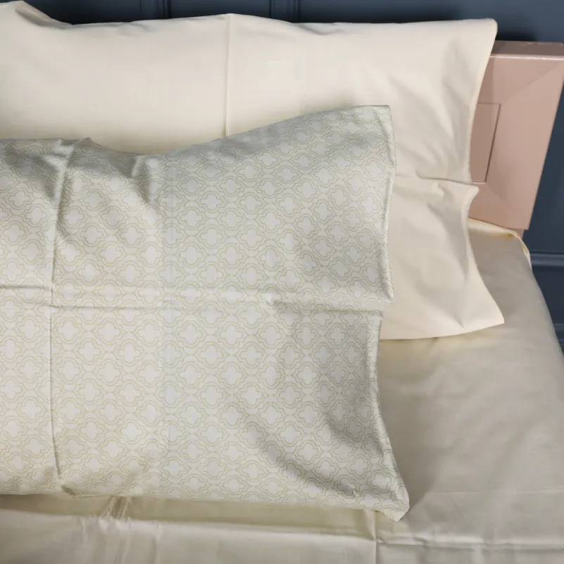 Комплект постельного белья Сатин JUNIOR 22-1388 Lemon Geometry - 4