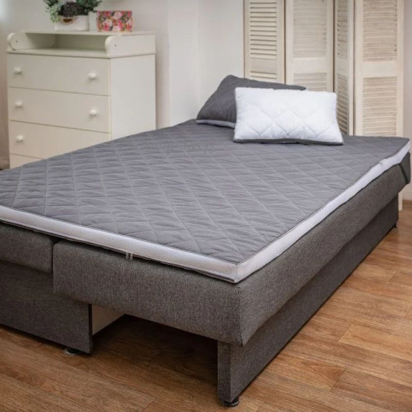 Матрас Топпер Ролл Ап (Roll Up) FS Gray-White Bora - 4