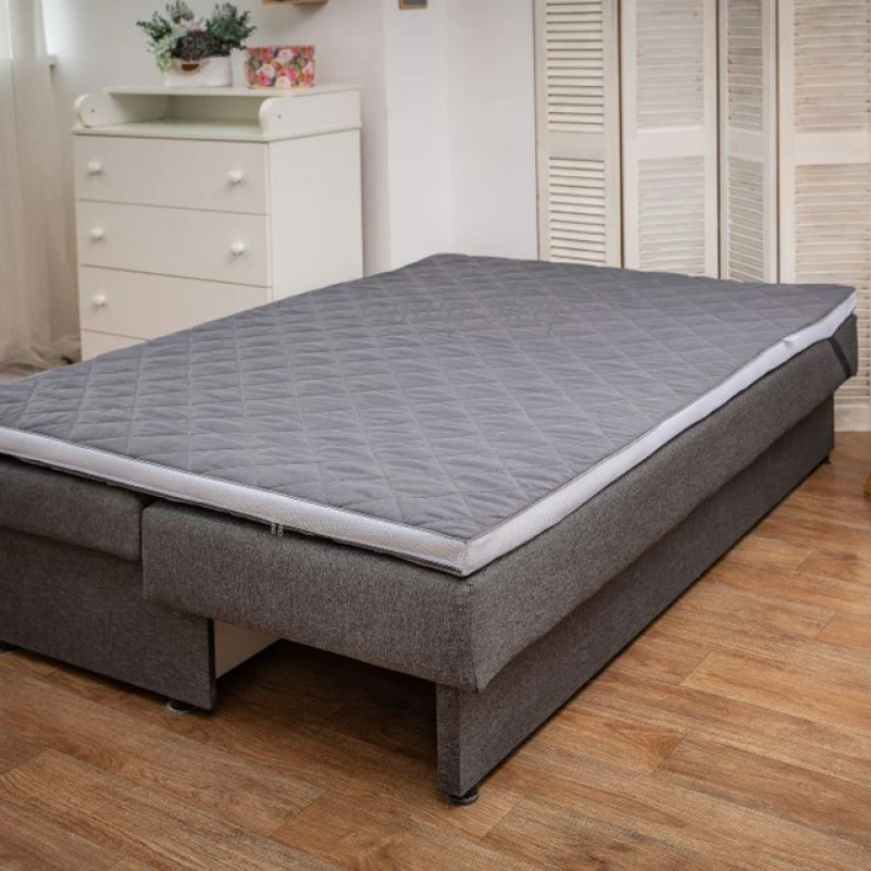 Матрас Топпер Ролл Ап (Roll Up) FS Gray-White Bora - 5