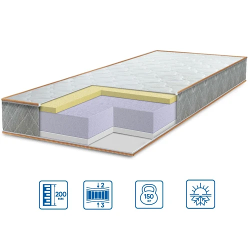 Матрас беспружинный ES Ultra Memory