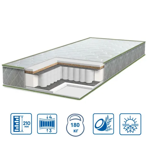 Матрац пружинний "незалежні блоки" ES Pulson Grand Cocos