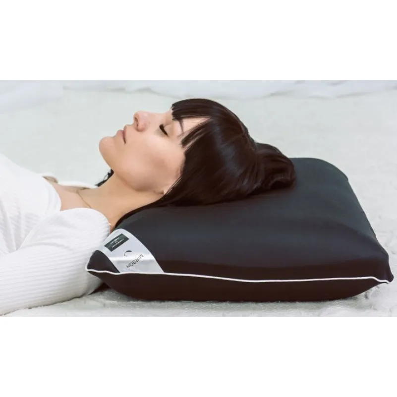 Подушка ортопедична №7006 Elite Delicate satin Black Pearl 59*43*12 см - 3
