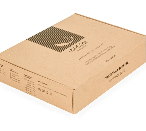 Простирадло MirSon Ranforce Elite 17-0184 Bessi - 2