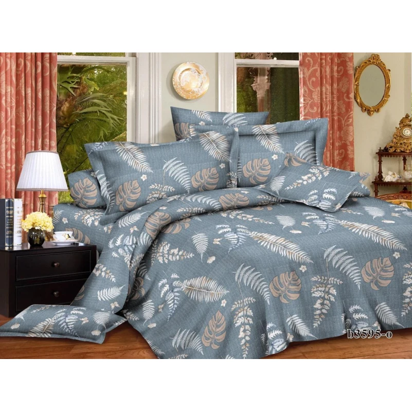 Наволочка 100% полиэстер 15-0606 Leaves - 1