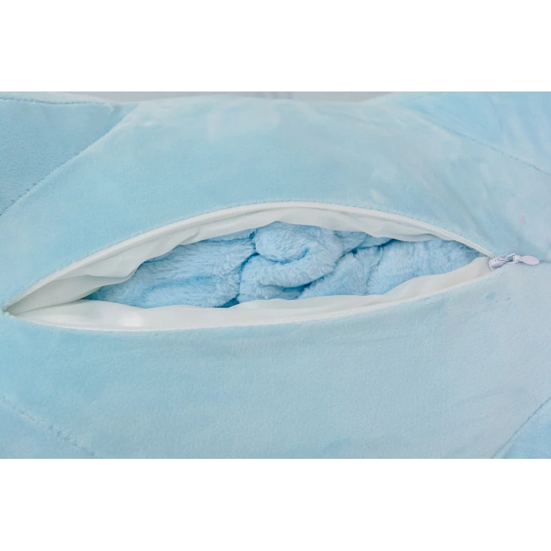 Плед+подушка детские №1068 Unicorn with Blue Mane - 3