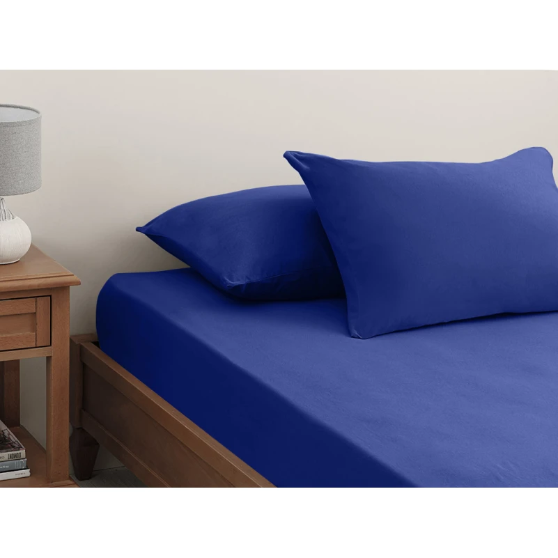 Трикотажный набор 19-501 Ollion (простынь на резинке - высота 25 см (детские 10 см) + наволочки 2 шт. 50*70) - 4