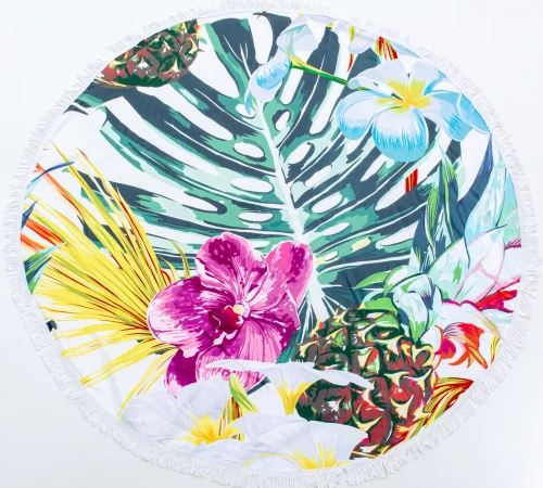 Пляжное полотенце №5062 Summer Time Tropic