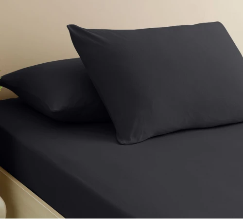 Махровий набір 19-802 Malva (простирадло на гумці - висота 25 см (дитячі 10 см) + наволочка 1 шт. 50*70)