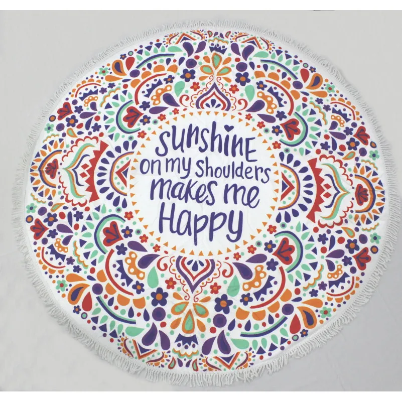 Пляжное полотенце №5073 Summer Time Sunshine