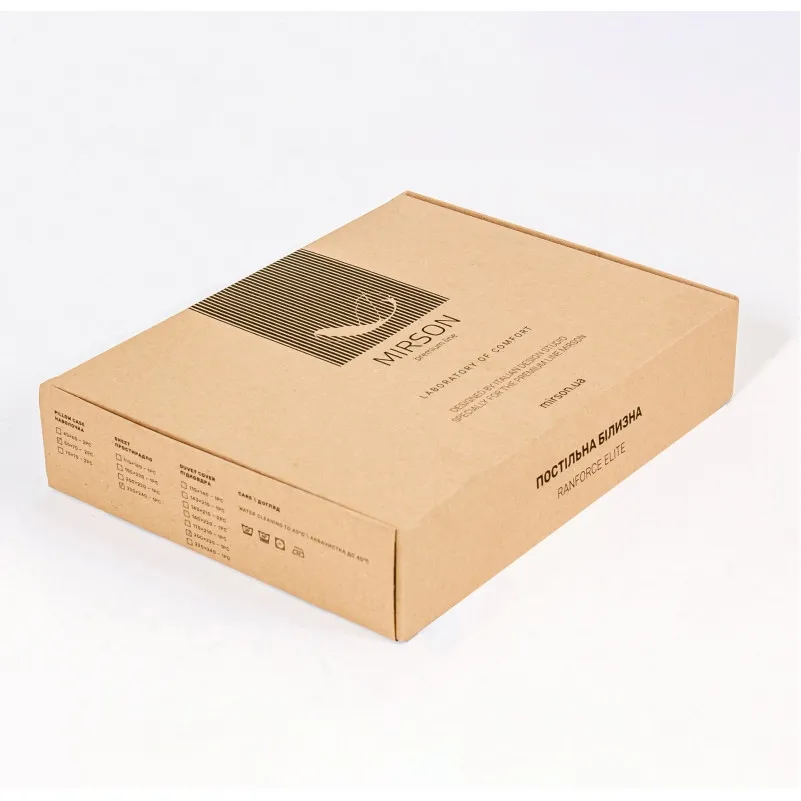 Пододеяльник Mirson Ranforce Elite 16-9000 Black Stone - 4