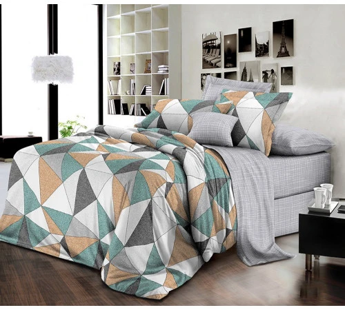 Наволочка Бязь 17-0450 Multicolored rhombuses