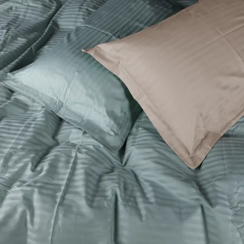 Комплект постельного белья Сатин JUNIOR Satin Stripe 30-0015 + 30-0004 Gavenia - 2