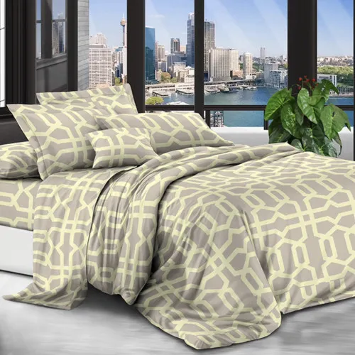 Комплект постільної білизни 100% поліестер 15-0358 Ceres