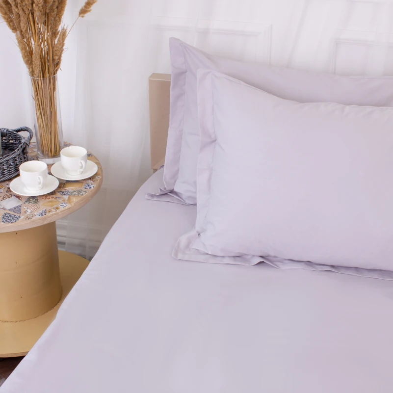 Наволочка Poplin Line "054 Light Gray" - 1