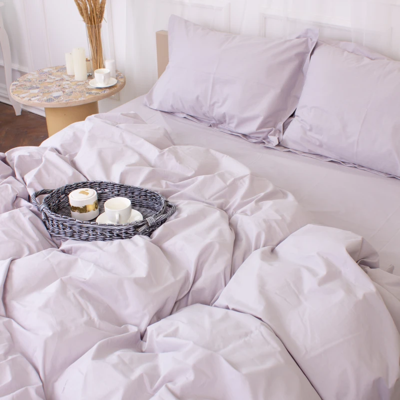 Наволочка Poplin Line "054 Light Gray" - 8