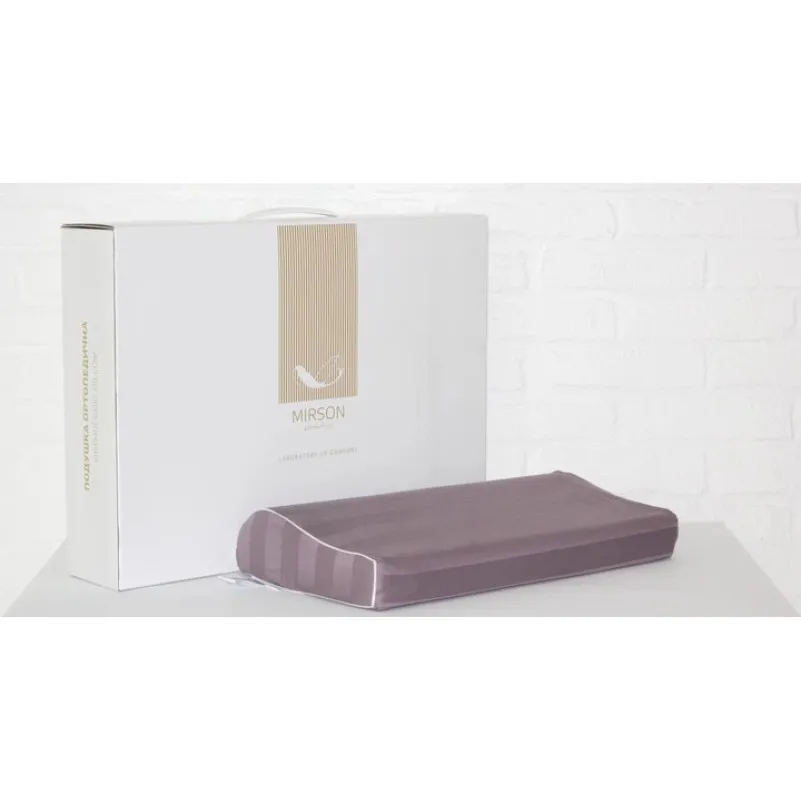 Подушка ортопедическая №7065 Elite Noble stripe Peony KIDDY 50*29*5/8 см