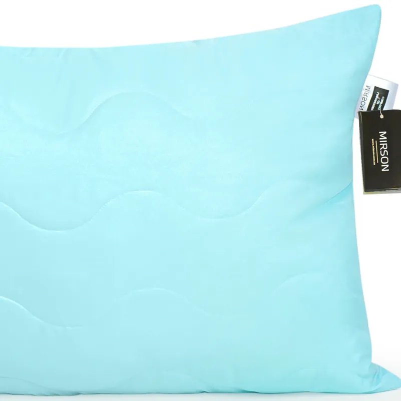 Подушка шелковая Eco Light Blue №1616 шелк Капок микросатин