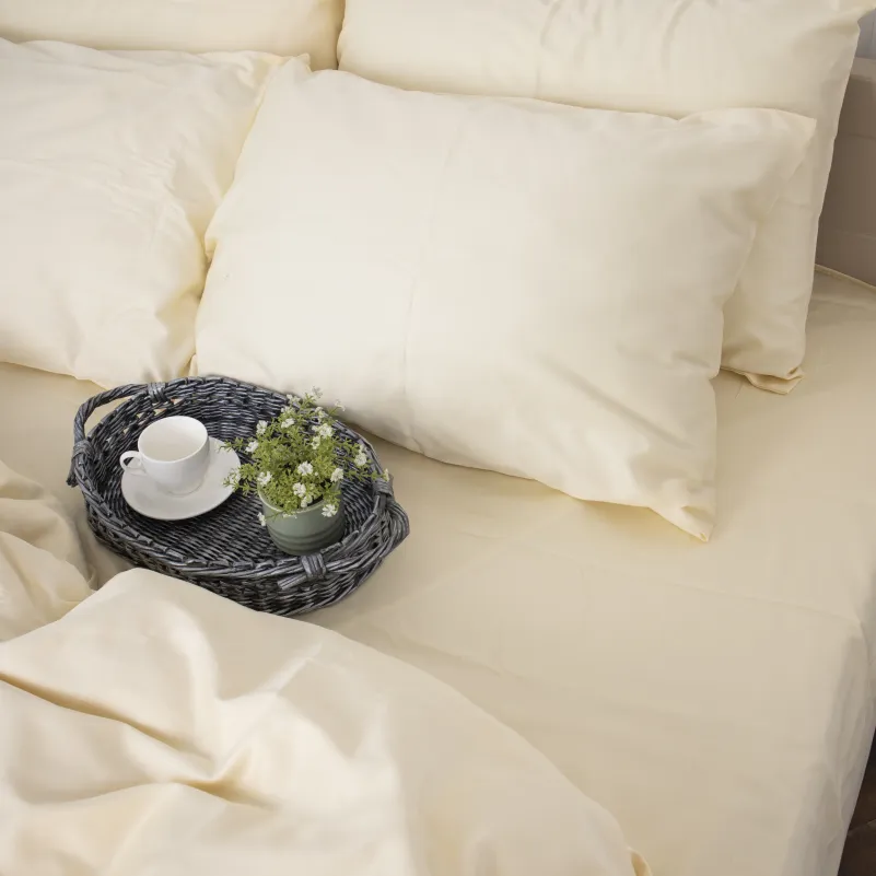 Комплект постельного белья Сатин JUNIOR 0840 Ivory - 4