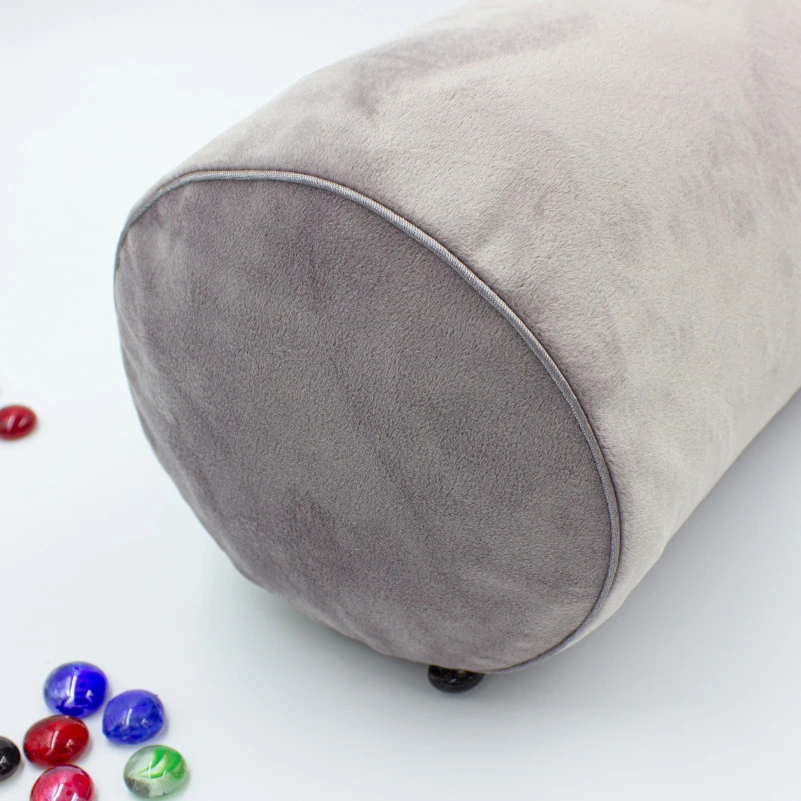 Подушка-валик №8129 Velvet Line 28-0005 Ashen EcoSilk - 13