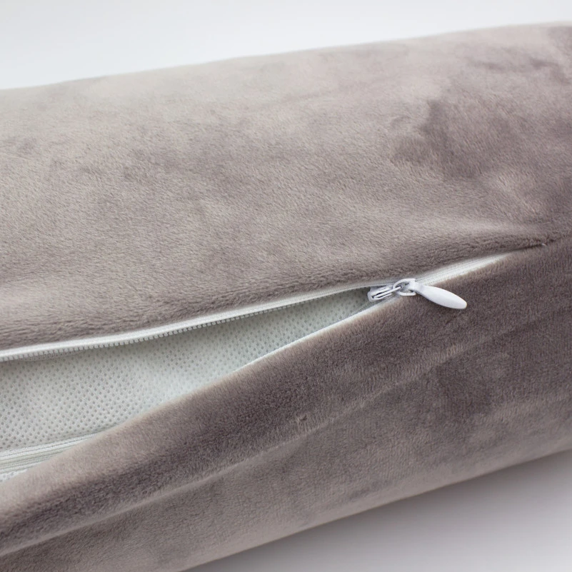 Подушка-валик №8129 Velvet Line 28-0005 Ashen EcoSilk - 15