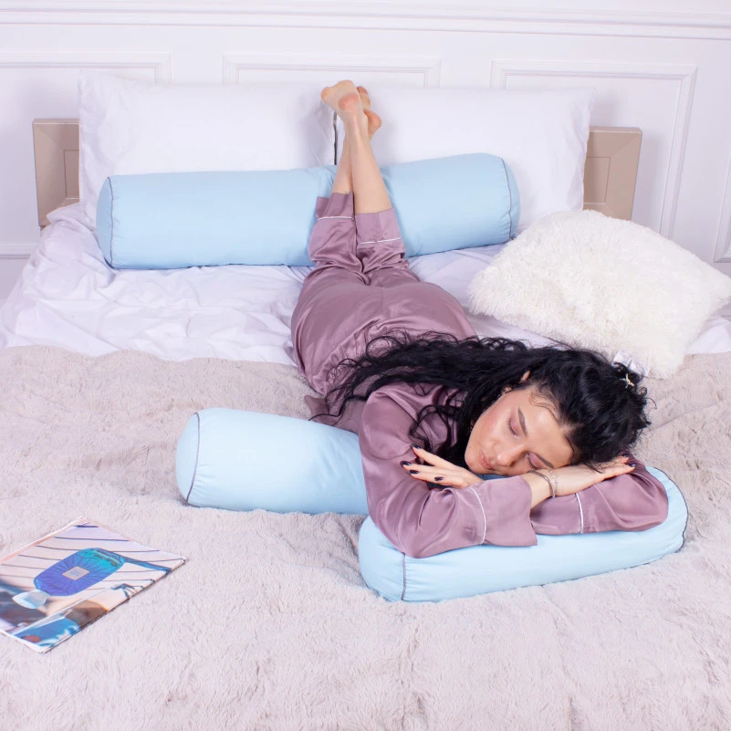 Подушка-валик №8109 Naturale Line 14-4121 Blanco EcoSilk - 6