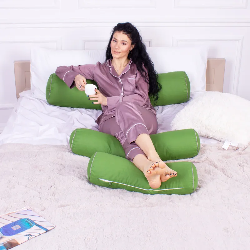 Подушка-валик №8548 Naturale Line 18-0130 Carolina 100% Memory