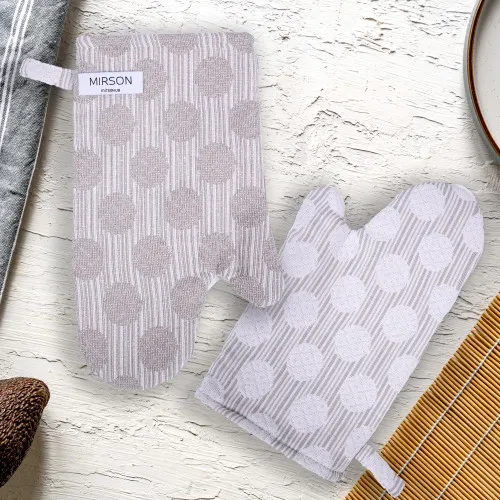 Рукавиця гобелен/вафля №803 Ashen