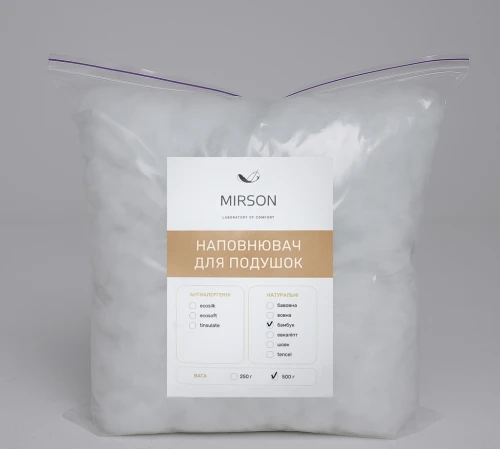 Наповнювач антиалергенний Бамбук (50% бамбук/50% Eco-Soft)