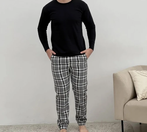 Пижама "Flannel Nightwear" gray