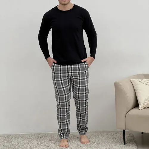Піжама "Flannel Nightwear" gray