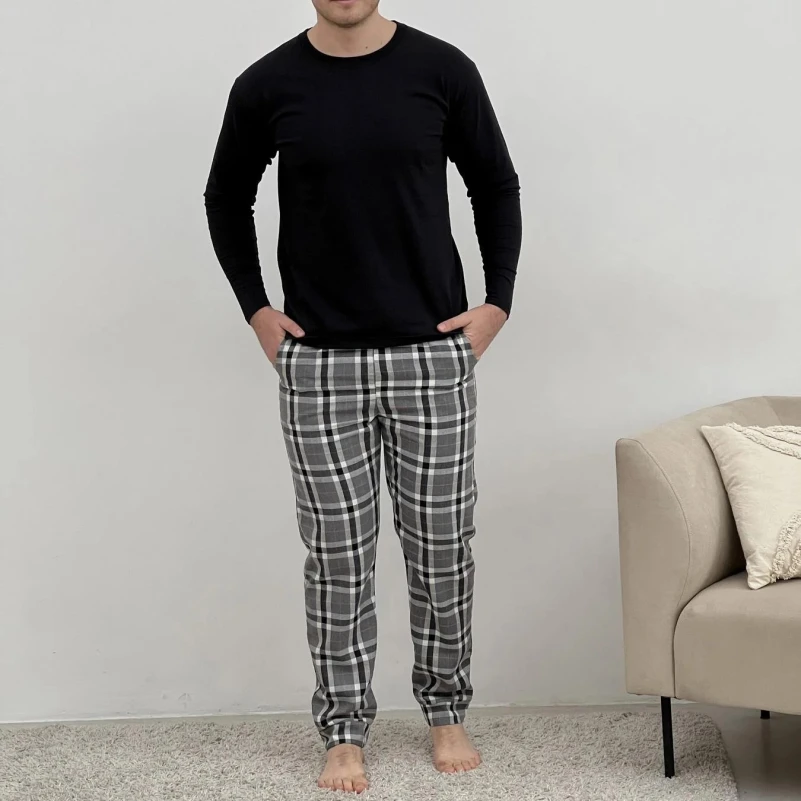 Пижама "Flannel Nightwear" gray